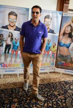 Akshay Kumar promote the Film The Shaukeen PC at delhi Imperial Hotel on 31st Oct 2014